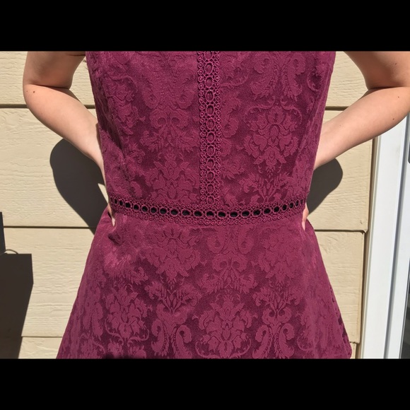 Maroon Dress - Picture 3 of 5